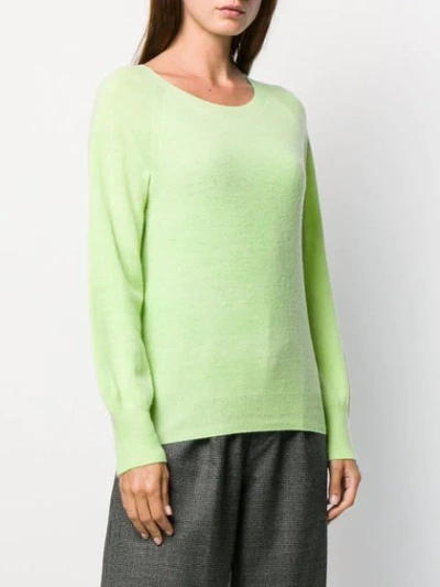 Société Anonyme Fine Knit Sweatshirt In Green