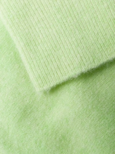 Société Anonyme Fine Knit Sweatshirt In Green