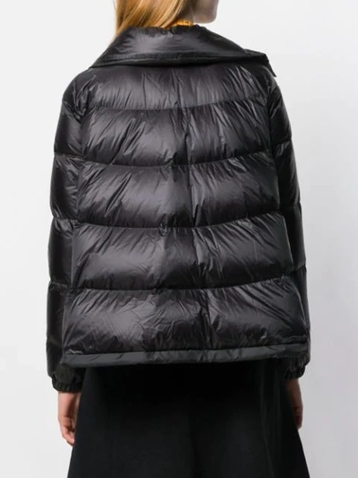 Shop Sacai Puffer Jacket In Black