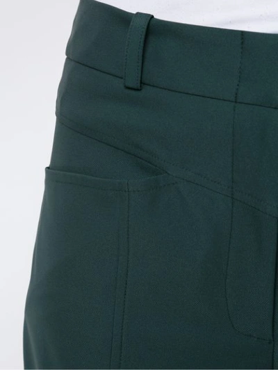 Shop Alcaçuz Marilia Tailored Trousers In Green