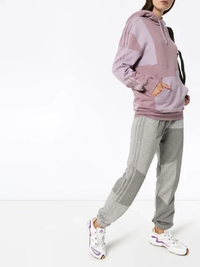 Shop Adidas By Danielle Cathari X Daniëlle Cathari Two-tone Panelled Hoodie In Pink