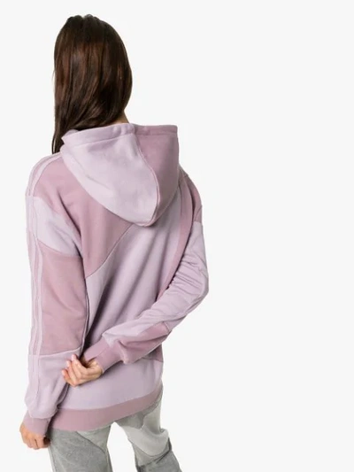 Shop Adidas By Danielle Cathari X Daniëlle Cathari Two-tone Panelled Hoodie In Pink