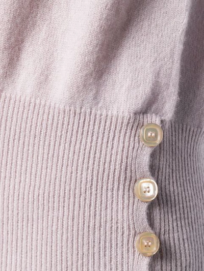 Shop Agnona Loose Fitted Sweater In Pink