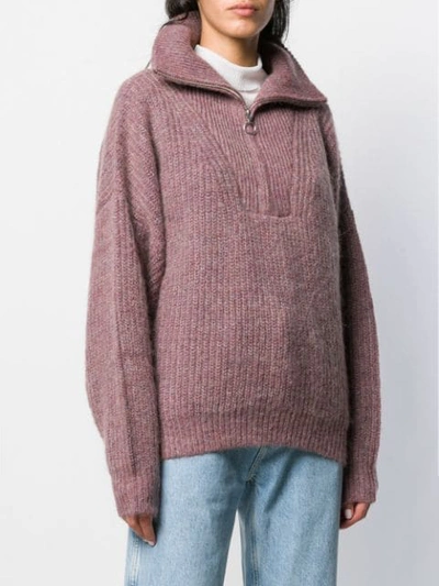 Shop Isabel Marant Étoile My Clan Jumper In Pink