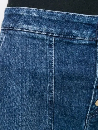 Shop Stella Mccartney Button-front Jeans In 4401 Blue