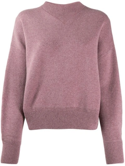 Shop Isabel Marant Étoile Karl Pullover In Rosewood