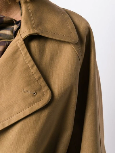 Shop A.f.vandevorst Matrix Oversized Trench Coat In 19203 Camel