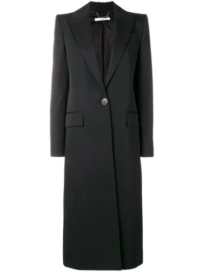 Shop Givenchy Long Suit Coat In Black