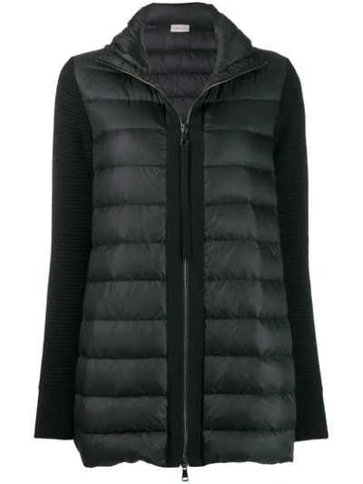 MONCLER PUFFER SWEATER - 黑色