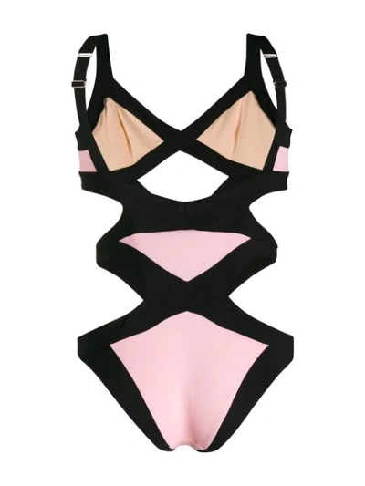 AGENT PROVOCATEUR AGENT PROVOCATEUR - WOMAN - MAZZY SWIMSUIT - 粉色