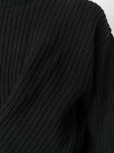 Shop Act N°1 Asymmetric Sweater - Black