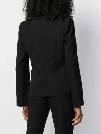 Shop Chloé Double-breasted Jacket In Black