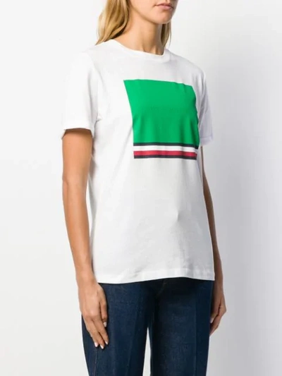 Shop Tommy Hilfiger Regular Fit Print T-shirt In White