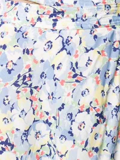 Shop Polo Ralph Lauren Floral Print Skirt In Pink