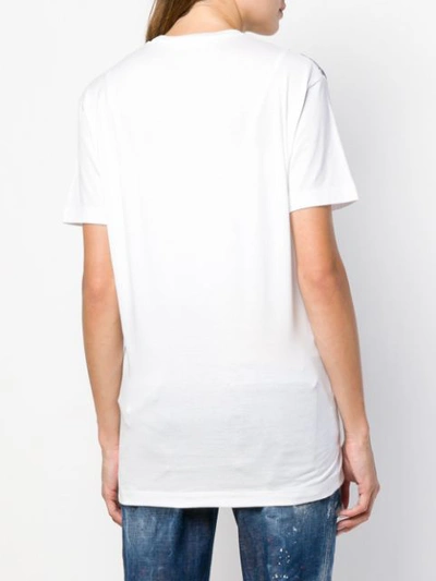 Shop Dsquared2 Bandanna Print T-shirt In White