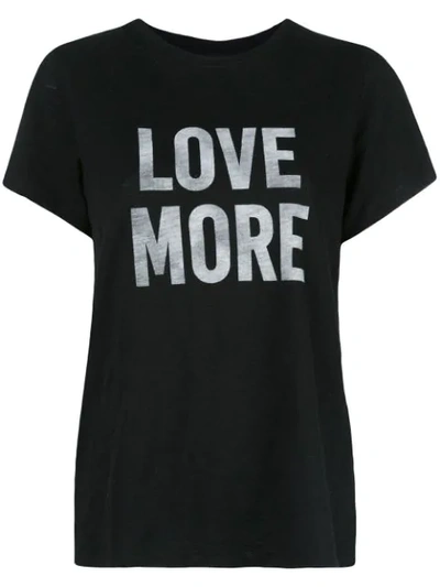 Shop Cinq À Sept Love More T-shirt In Black