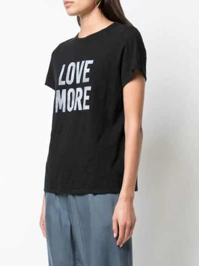 Shop Cinq À Sept Love More T-shirt In Black
