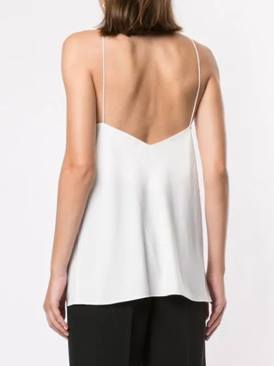 Shop Acler Aviel Scalloped Cami Top In White