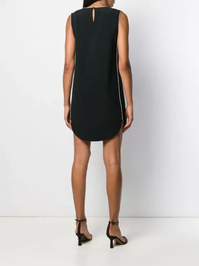 Shop Ermanno Scervino Straight-fit Dress In Black