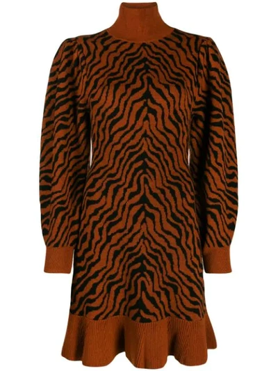 ANIMAL KNIT DRESS