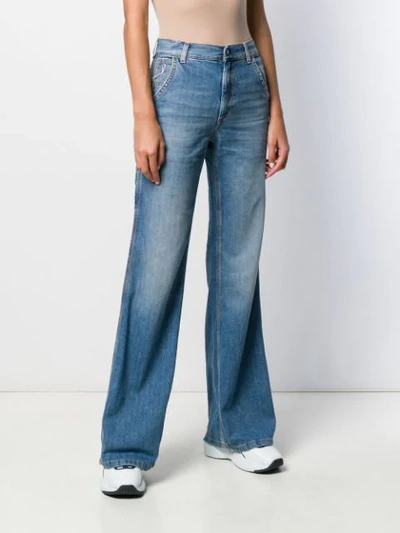 ACNE STUDIOS FADED FLARED JEANS - 蓝色