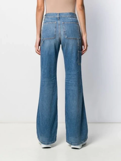 ACNE STUDIOS FADED FLARED JEANS - 蓝色