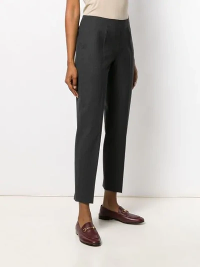 Shop Piazza Sempione Slim-fit Trousers In Grey