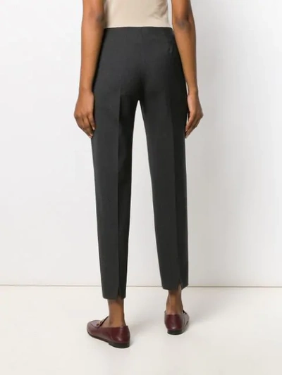 Shop Piazza Sempione Slim-fit Trousers In Grey