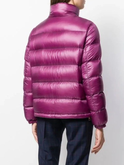 Shop Moncler Copenhague Jacket In Purple