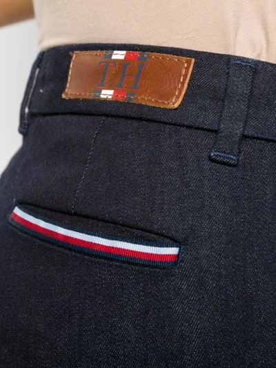 Shop Tommy Hilfiger Straight-leg Denim Jeans In Blue