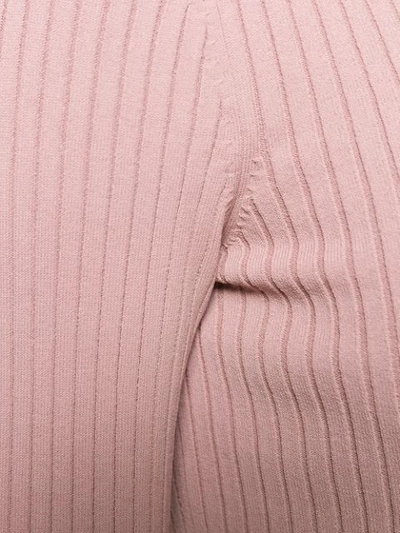 Shop Valentino Ribbed Jumper In Pink