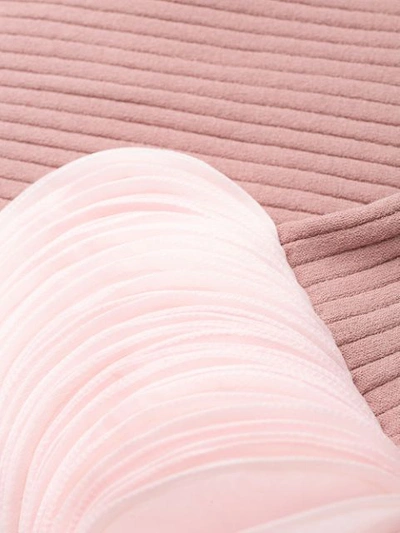 Shop Valentino Ribbed Jumper In Pink