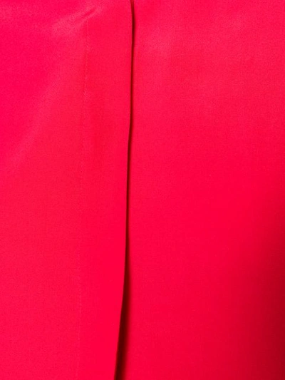 Shop Haider Ackermann Neck-tie Blouse In Red