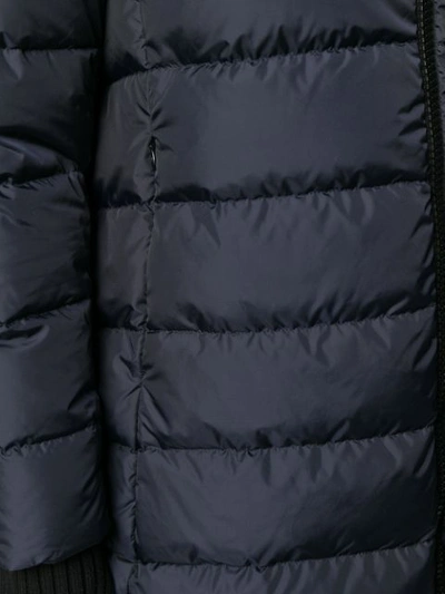 Shop Herno Shell Puffer Jacket In Blue