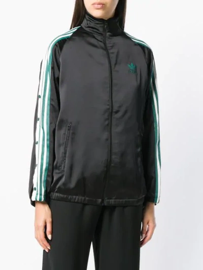 Shop Adidas Originals Adibreak Sports Jacket In Black