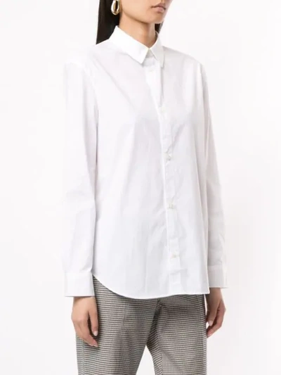 Shop Apc Gina Button-up Shirt In White