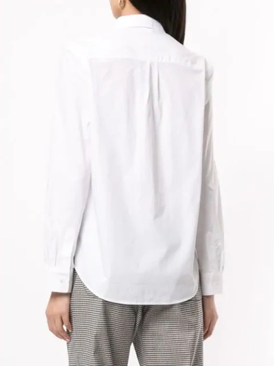 Shop Apc Gina Button-up Shirt In White