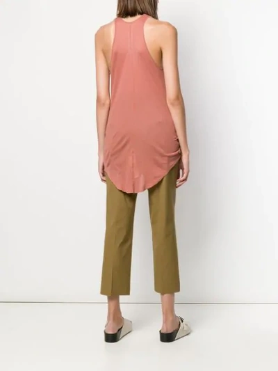 Shop Rick Owens Larry Tank Top In Pink