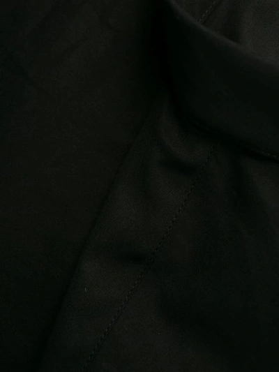 Shop Saint Laurent Classic Cotton Shirt In Black