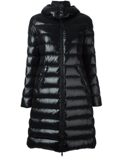 Shop Moncler 'moka' Padded Coat In Black