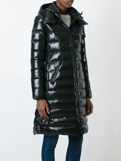 Shop Moncler 'moka' Padded Coat In Black