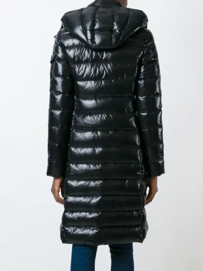 Shop Moncler 'moka' Padded Coat In Black