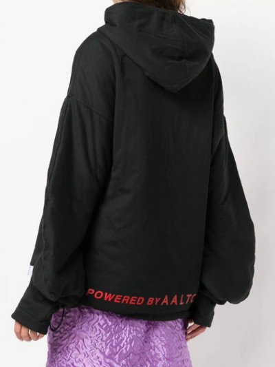 Shop Aalto Oversized Hoodie In Black