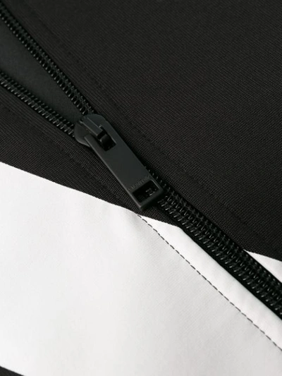 Shop Valentino Logo Print Track Jacket In 0ni Black