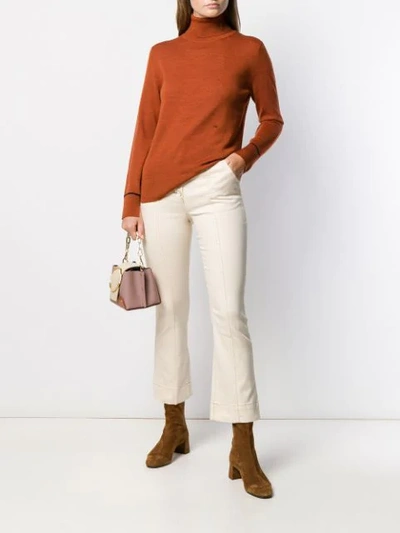 Shop Ulla Johnson Ellis Cropped Jeans In Neutrals