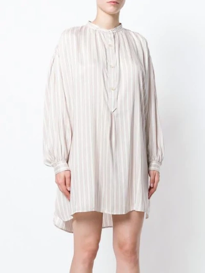 Shop Isabel Marant Long Striped Tunic Dress