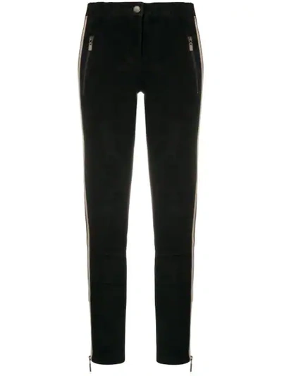 Shop Arma Lacay Stretch Trousers - Black