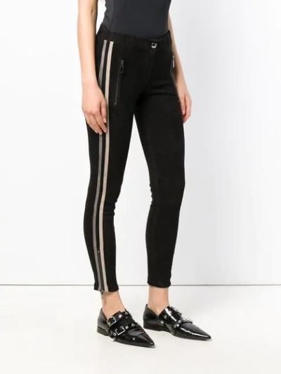 Shop Arma Lacay Stretch Trousers - Black