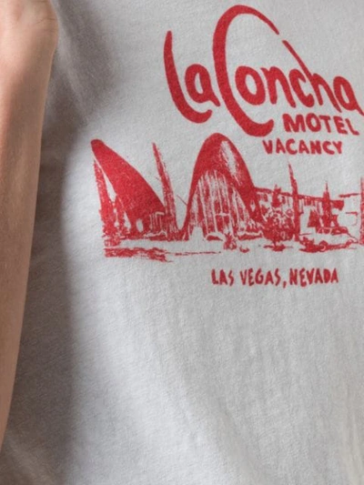 Shop Re/done La Concha Motel T-shirt In White