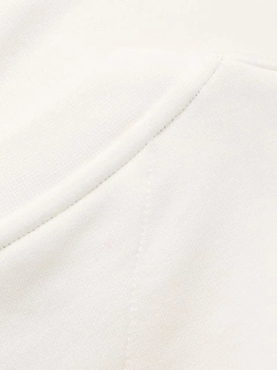 Tommy Hilfiger Embroidered Logo Sweatshirt In Yah Bianco